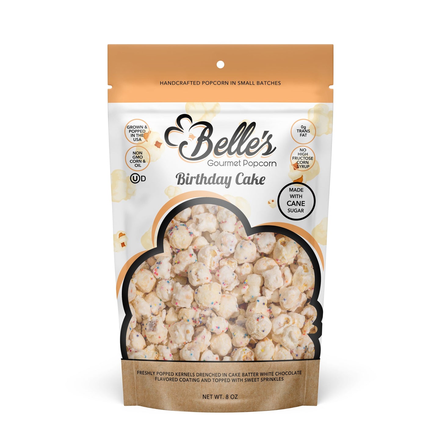 Birthday Cake Popcorn, 8 oz, 20 Pack