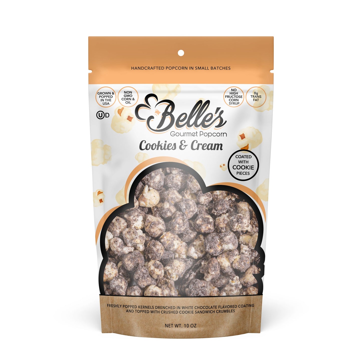 Cookies & Cream Popcorn, 10 oz, 20 Pack