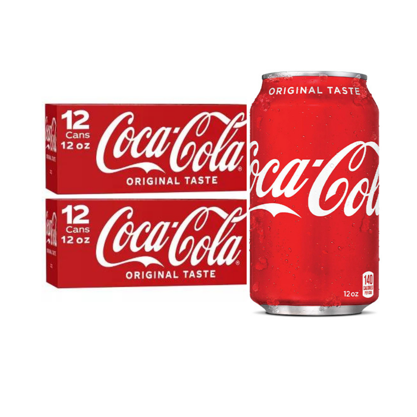 Coca Cola, 12 fl oz cans, 2 x 12 Pack