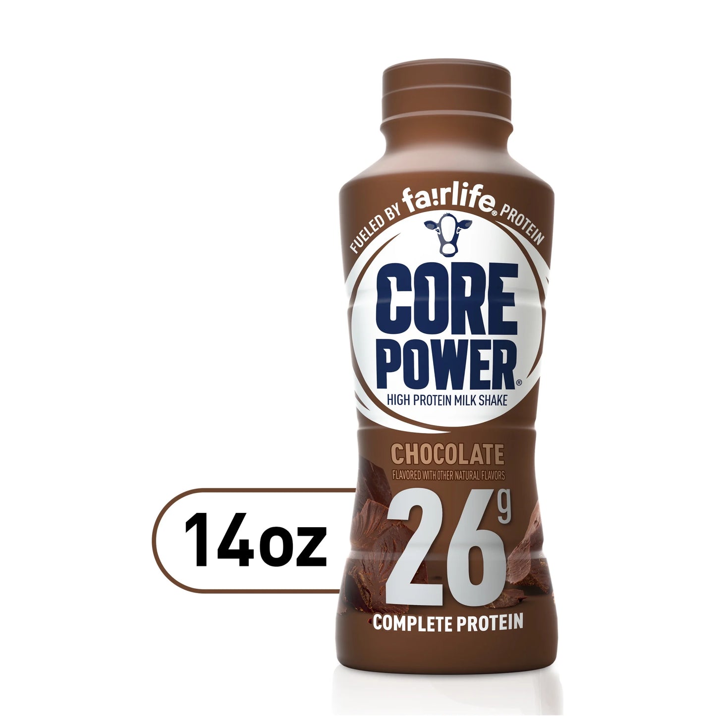 Core Power Unit High Protein Milk Shake Chocolate 14 Fl OZ