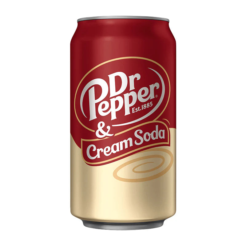 Dr. Pepper & Cream Soda Cola Unit 12 Fl oz