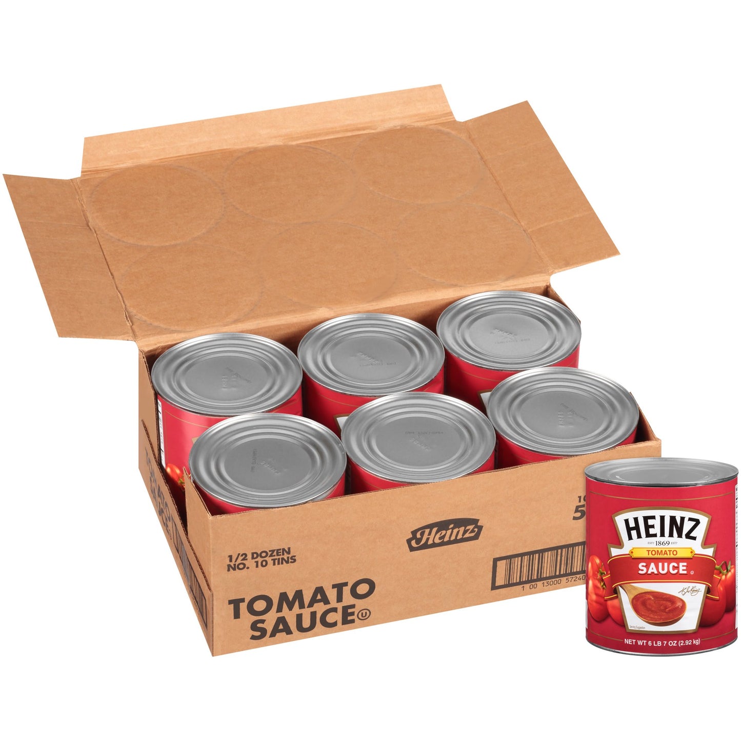 Ketchup Tomato Sauce Can 6LB-6ct
