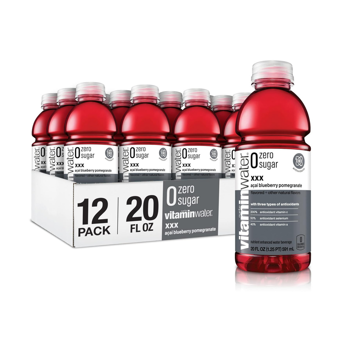 Vitamin Water XXX, 20 fl oz, 12 Pack