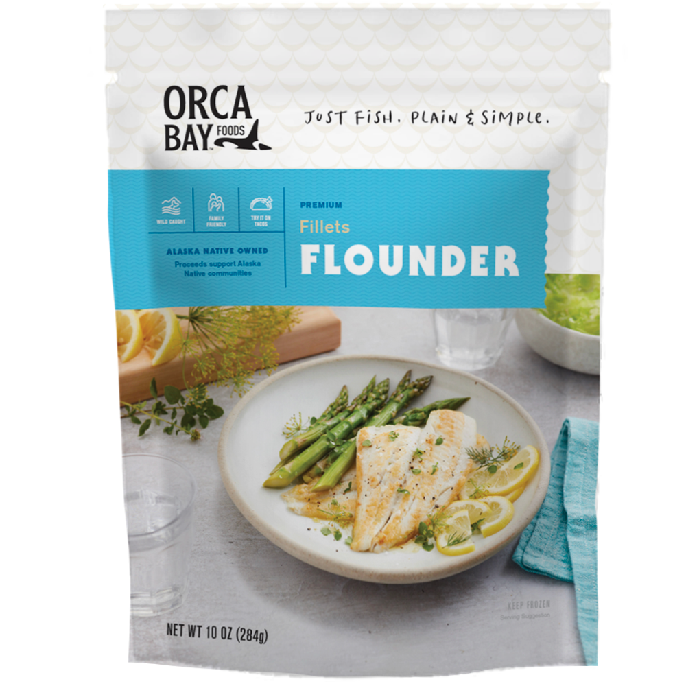 Flounder Fillet, 16 oz, 10 Pack