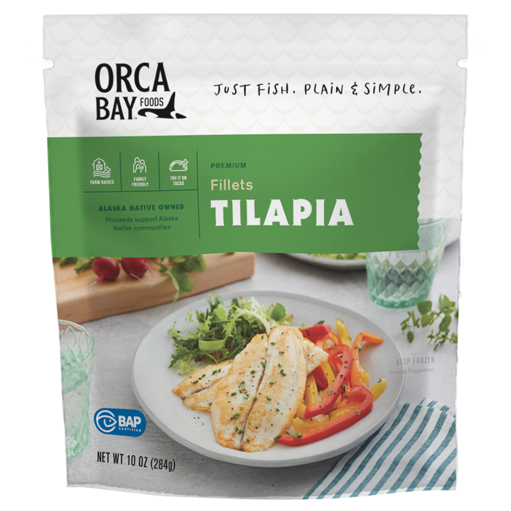 Tilapia Fillets, 16 oz, 10 Pack
