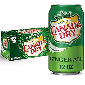 Ginger Ale, 12 fl oz cans, 2 x 12 Pack