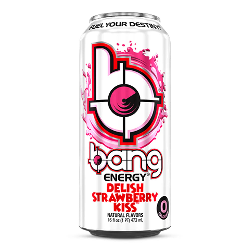BANG Energy Delish Strawberry Kiss 16 Fl Oz