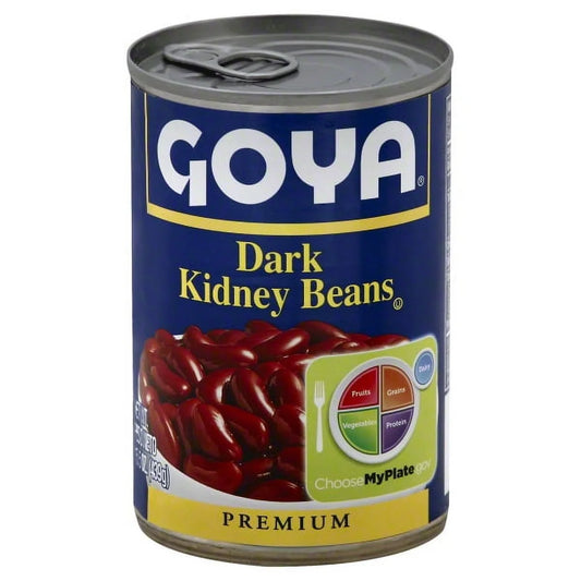 Goya Unit Dark Red Kidney Beans 15.5 OZ