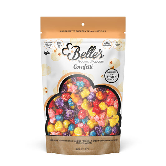 Cornfetti Popcorn, 8 oz, 20 Pack