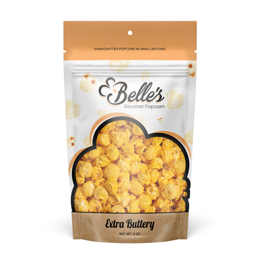 Extra Buttery Popcorn, 4 oz, 20 Pack