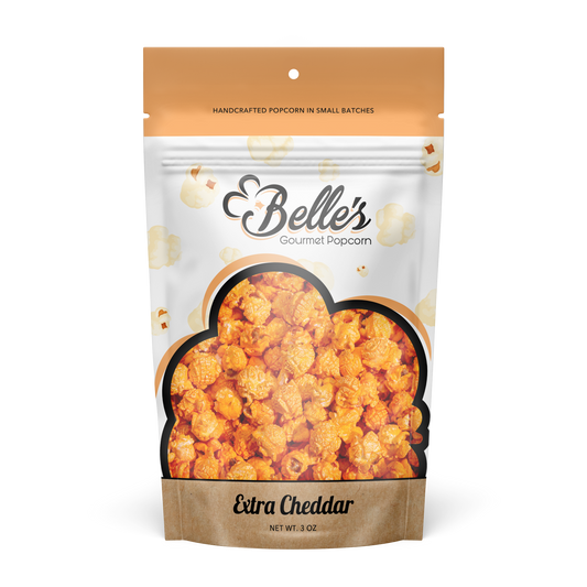 Extra Cheddar Popcorn, 4 oz, 20 Pack