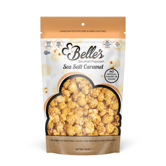 Sea Salt Caramel Popcorn, 10 oz, 20 Pack