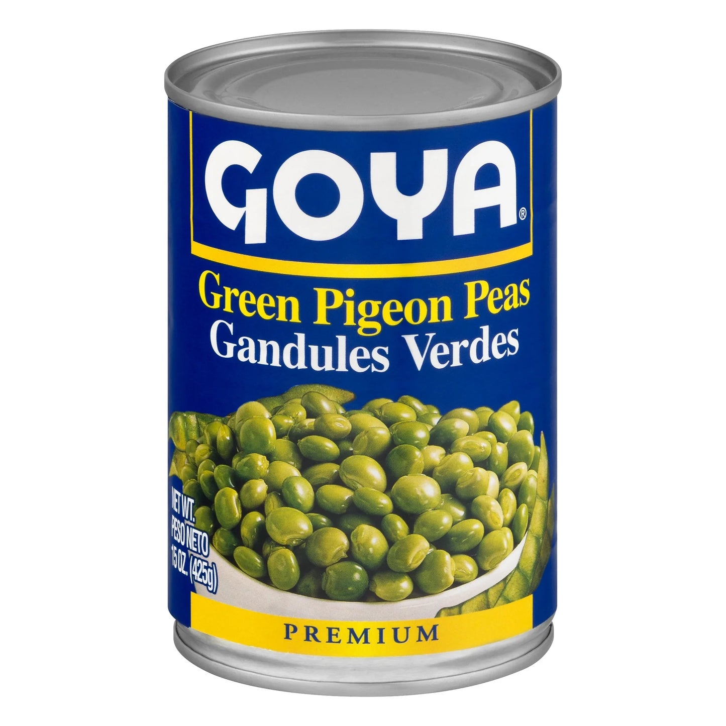 Goya Unit Green Pigeon Peas 15 oz