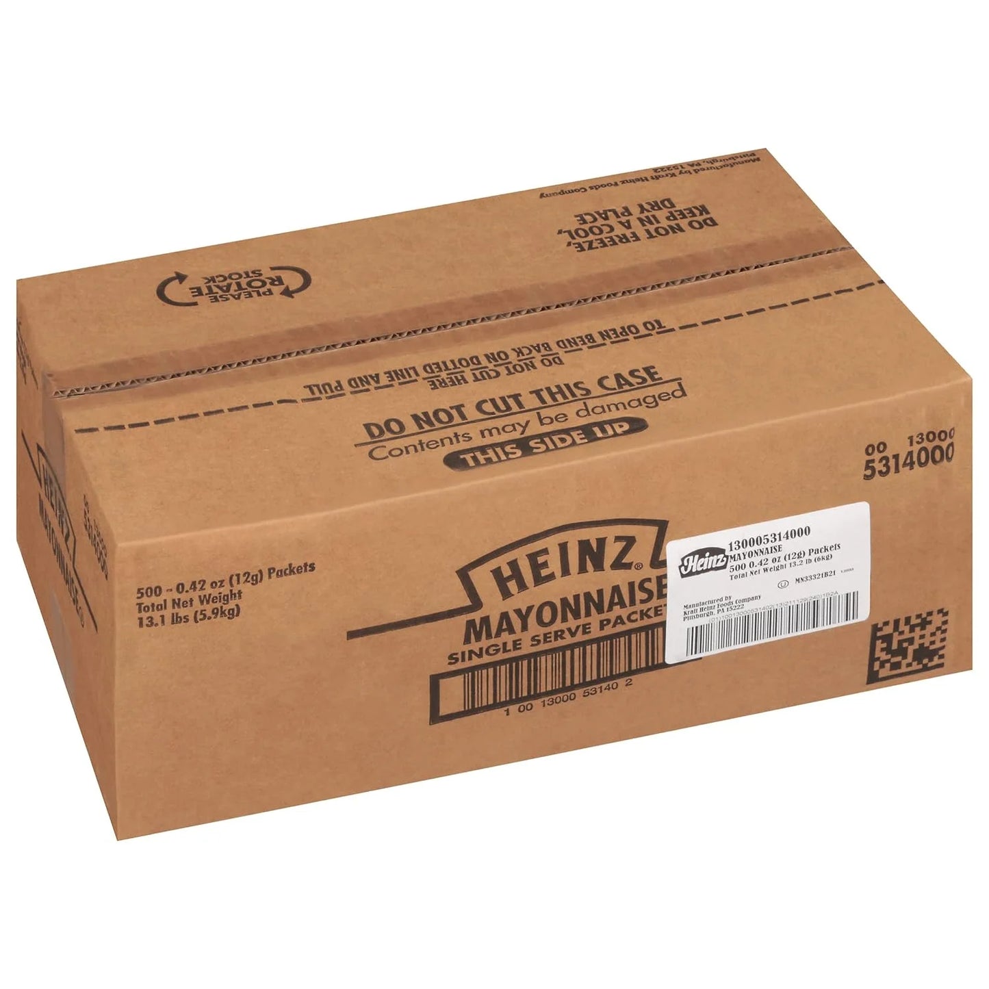 Heinz Real Mayonnaise 0.42oz-500ct