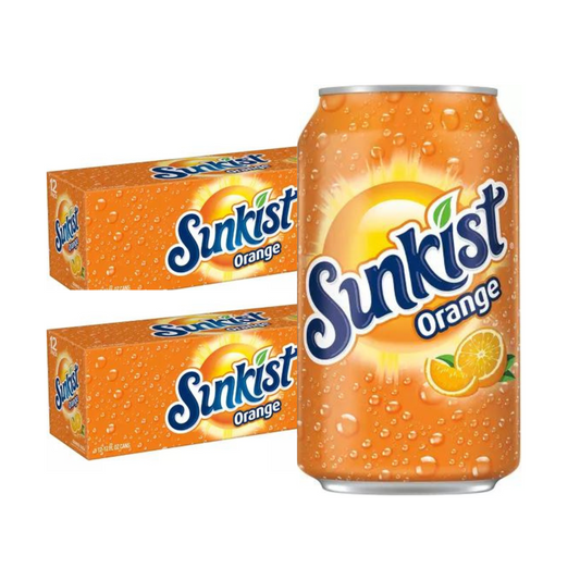 Sunkist Berry Lemonade, 12 fl oz cans, 2 x 12 Pack