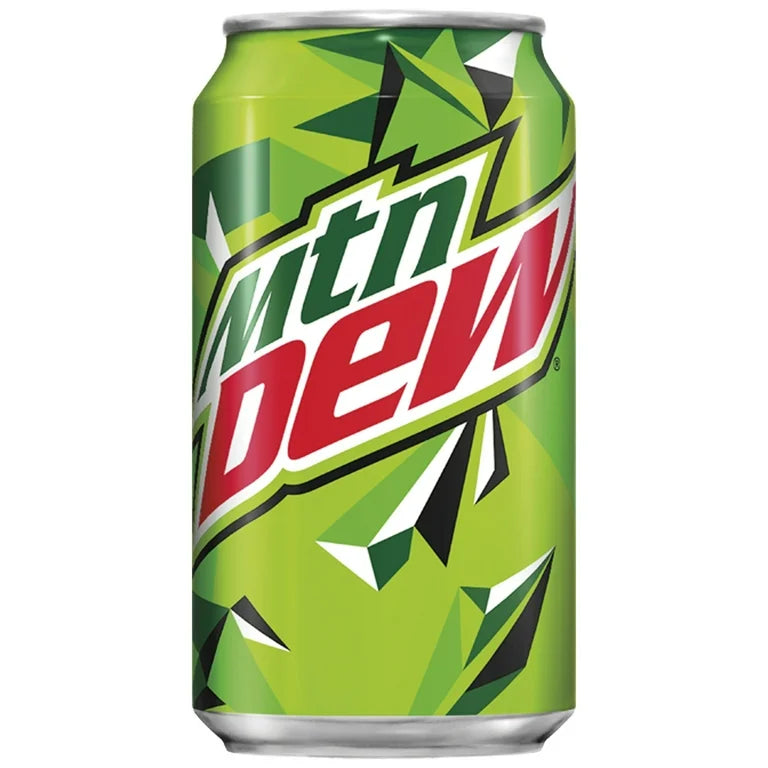 Mountain Dew Unit Original Citrus Soda Pop 12 Fl OZ