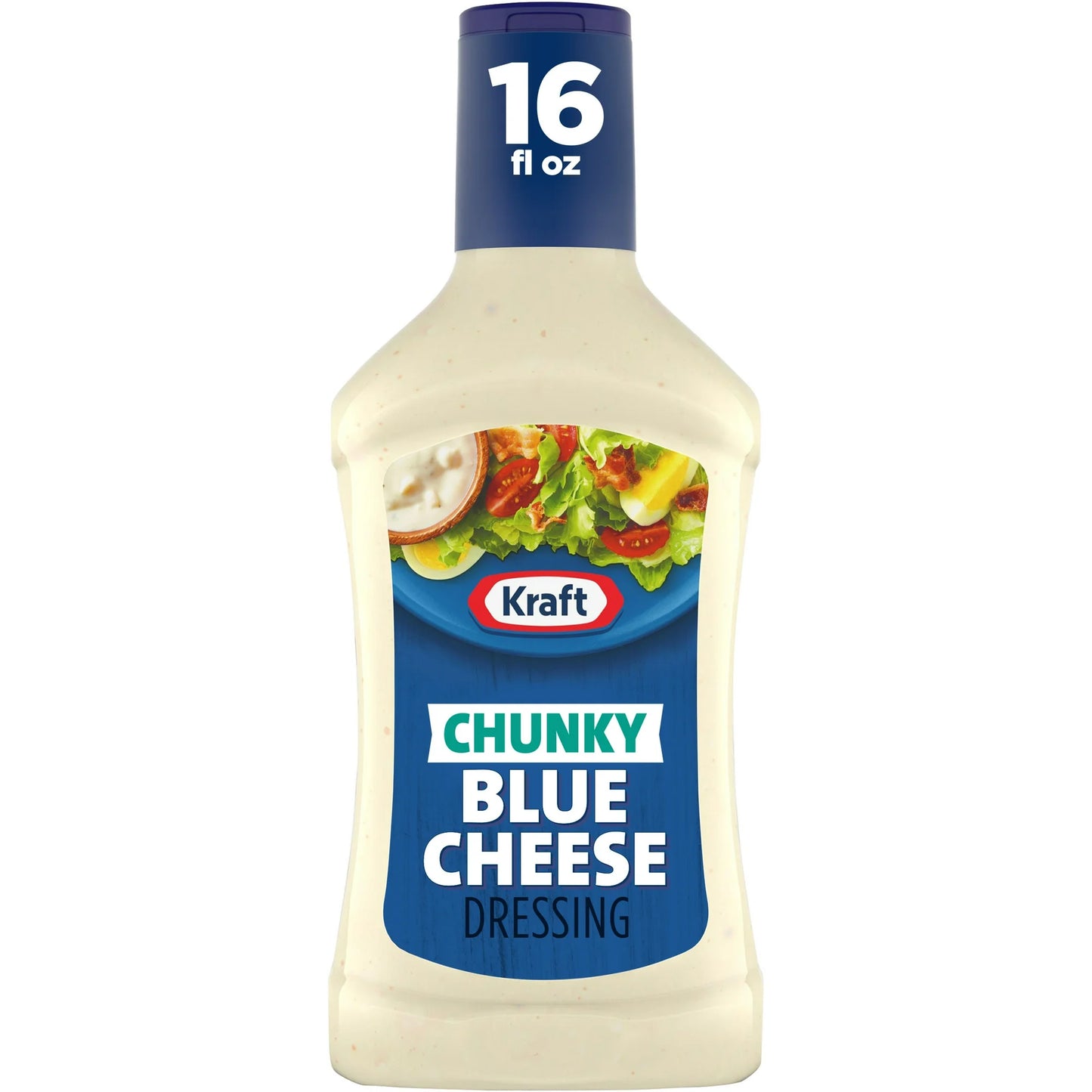 Kraft Chunky Blue Cheese Dressing 16oz-6ct