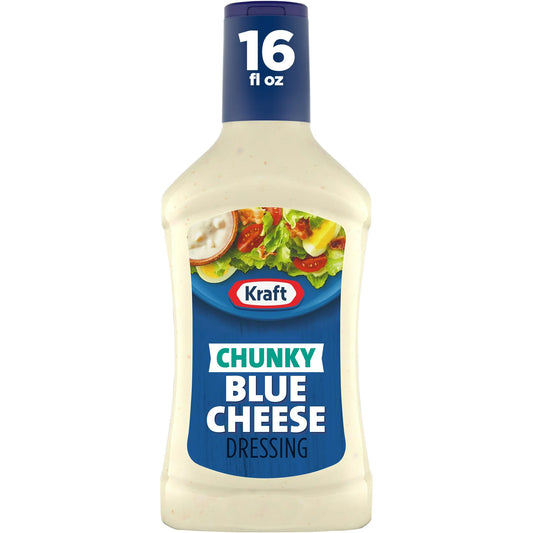 Kraft Chunky Blue Cheese Dressing 16oz-6ct