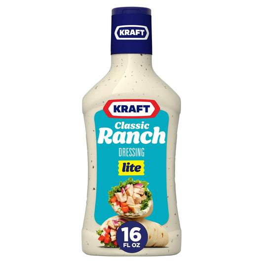 Kraft Classic Ranch Lite Dressing 16oz-6ct