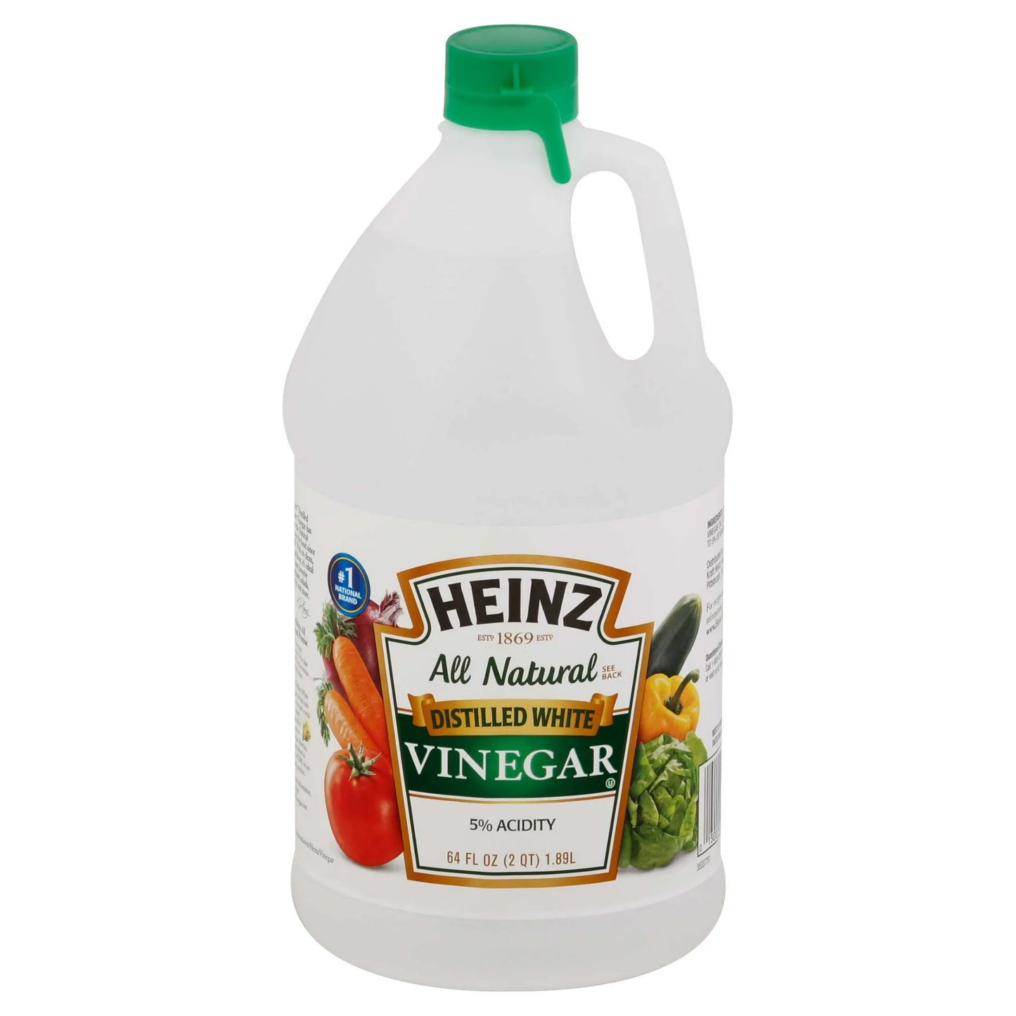 Heinz Distilled White Vinegar 64oz-12ct