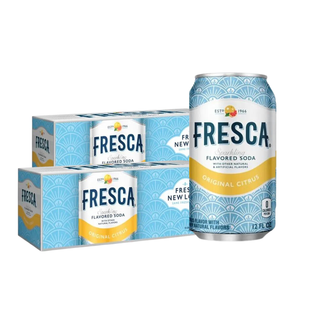Fresca Original, 12 fl oz cans, 2 x 12 Pack