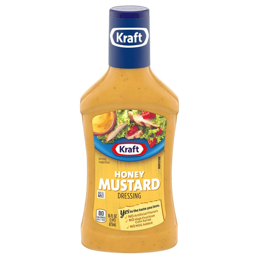 Kraft Honey Mustard Dressing 16oz-6ct