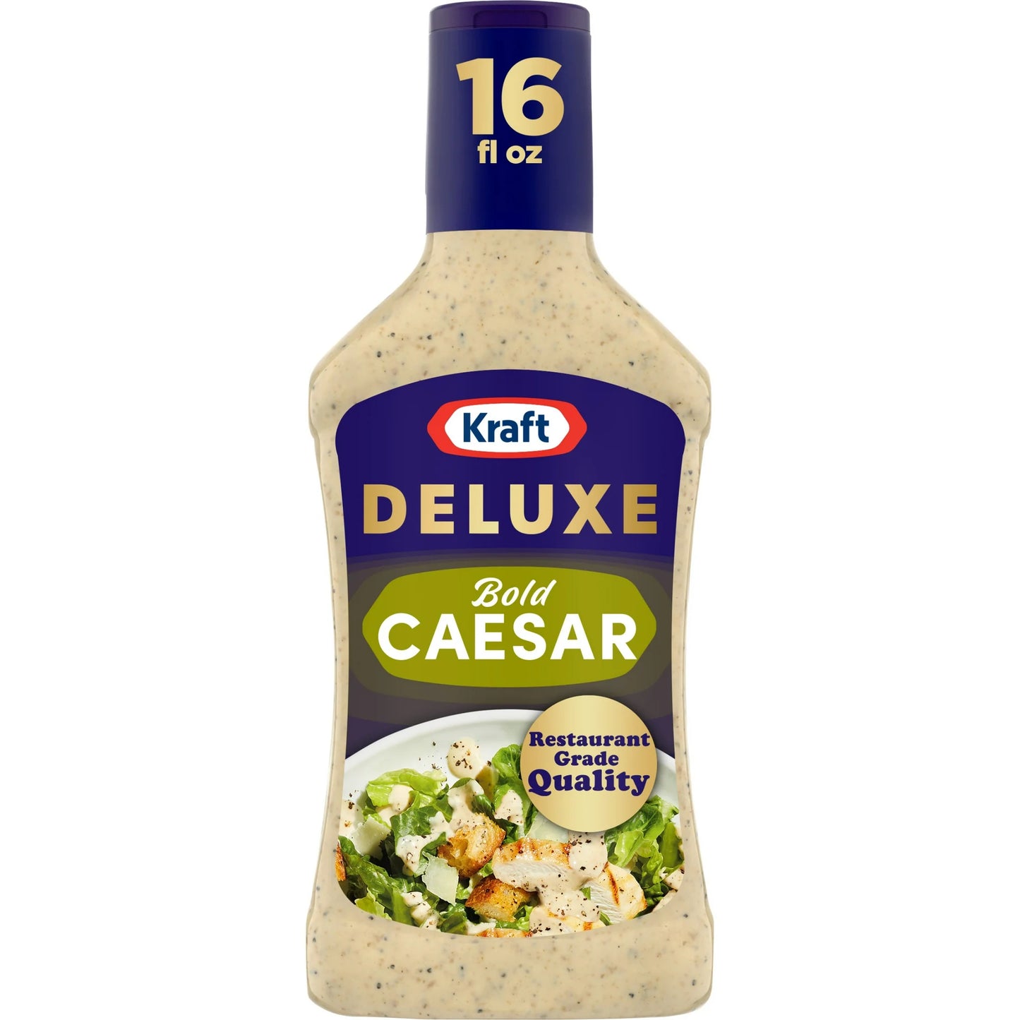 Kraft Deluxe Bold Caesar Dressing 16oz-6ct