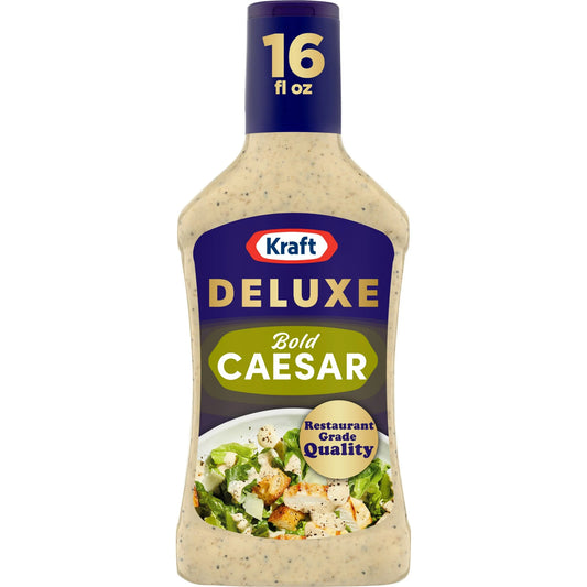 Kraft Deluxe Bold Caesar Dressing 16oz-6ct