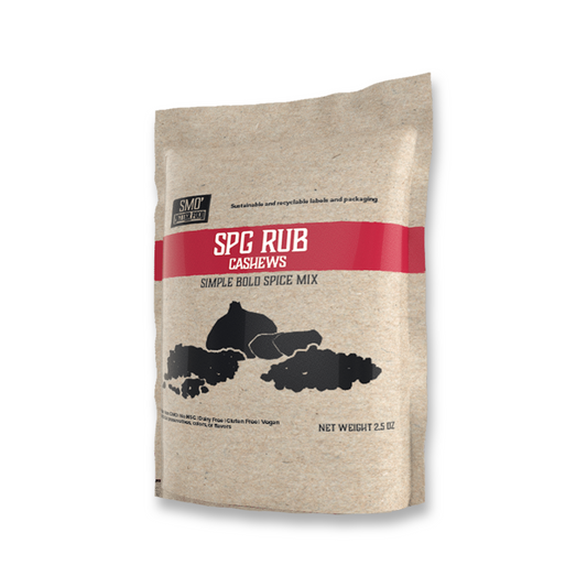 SPG Rubbed Cashews, 4 oz, 12 Pack