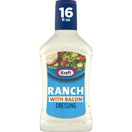 Kraft Ranch With Bacon Dressing 16oz-6ct