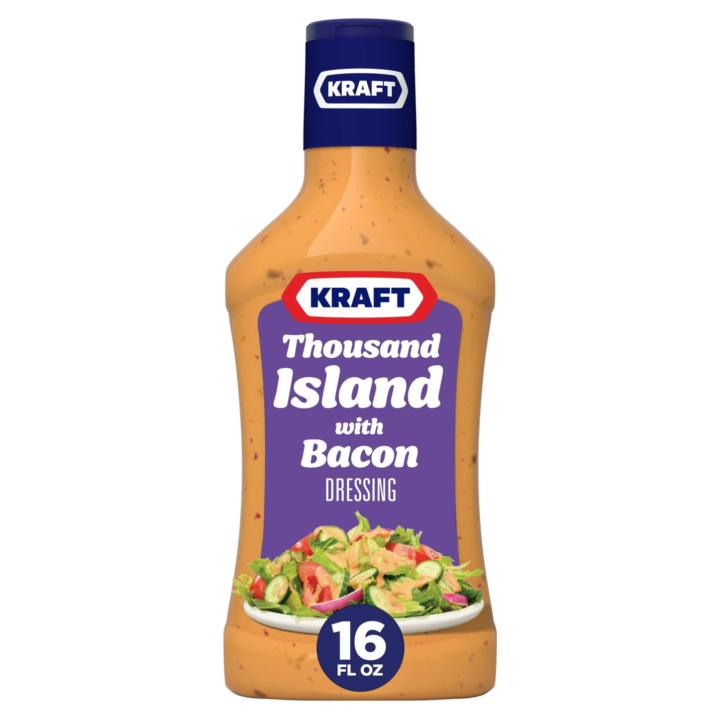 Kraft Thousand Island With Bacon Dressing 16oz-6ct
