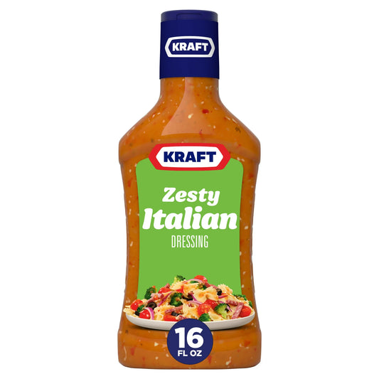 Kraft Zesty Italian Dressing 16oz-6ct