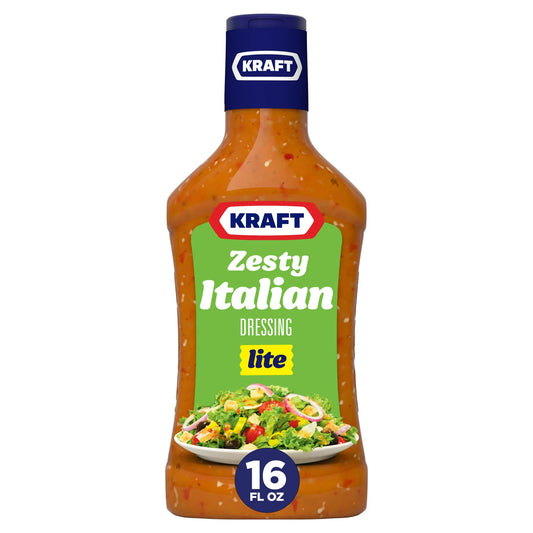Kraft Zesty Italian Lite Dressing 16oz-6ct